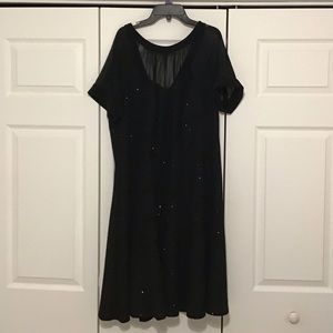 Betsy & Adam black cocktail dress size 20W